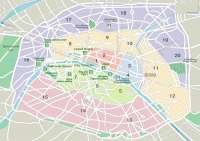 карта Парижа