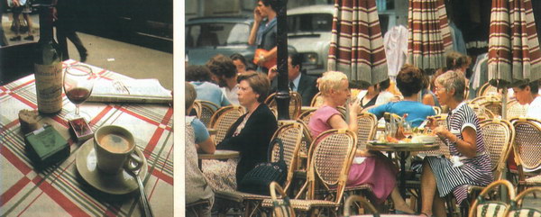 Уличные ресторанчики Парижа